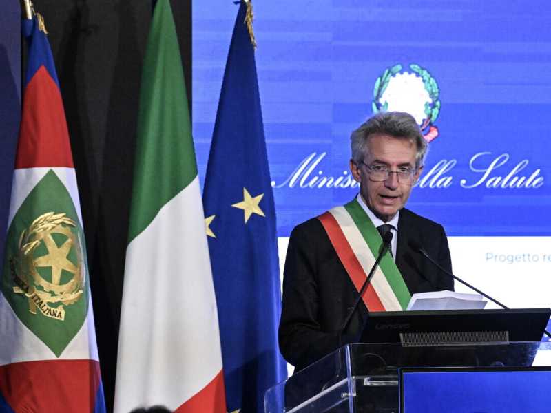 Il sindaco di Napoli e presidente nazionale Anci, Gaetano Manfredi (Ansa)&nbsp;<br />