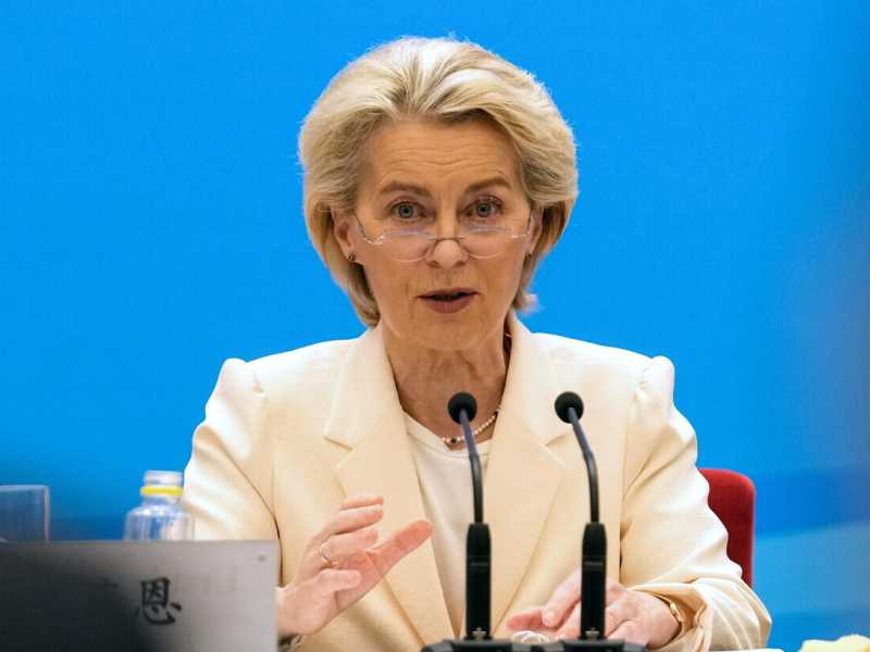 <span style="color: rgb(46, 45, 45); font-size: 12px;">Ursula von der Leyen (foto ANSA)</span>