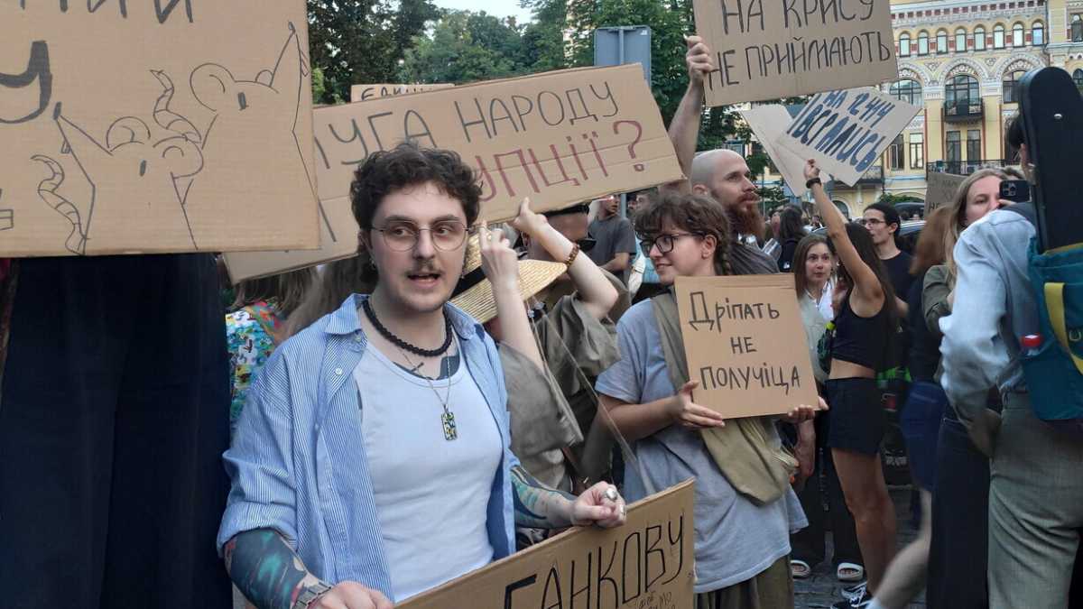 Immagine di La protesta dei cartoni in Ucraina