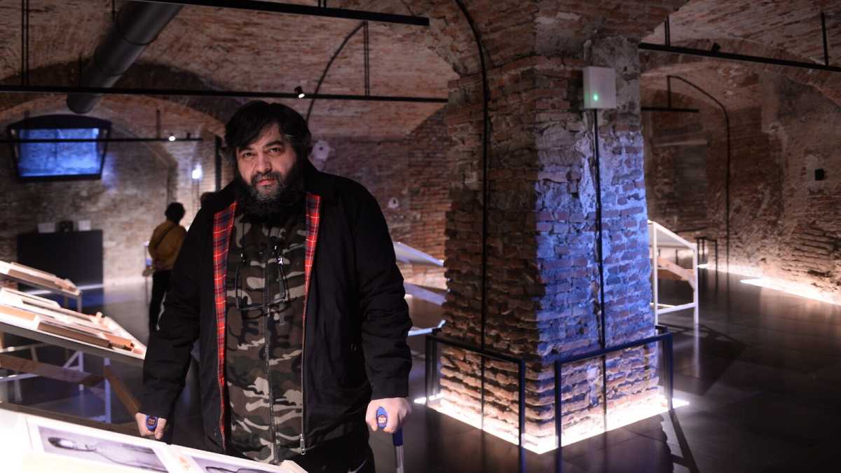 Immagine di Benassi, arrivato ma libero. A Genova la mostra dell’artista spezzino