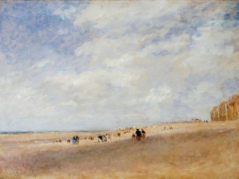 David Cox &ndash; Rhyl Sands, c 1854<br />