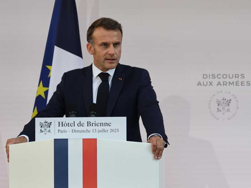 Emmanuel Macron (Ansa)