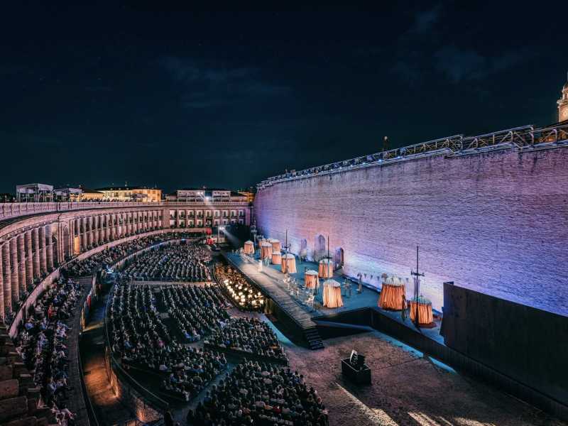 Macerata Opera Festival - Sferisterio (foto via Facebook)&nbsp;<br />