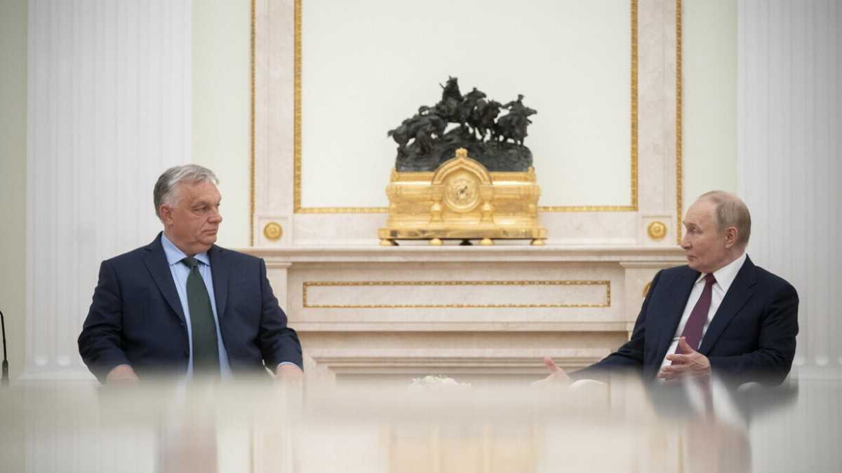 Immagine di Orbán ha scelto Putin e non Trump