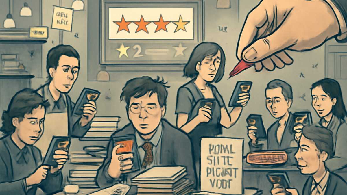 Immagine di Produci, consuma, vota. Le sorti del mondo sono nelle mani di recensori compulsivi