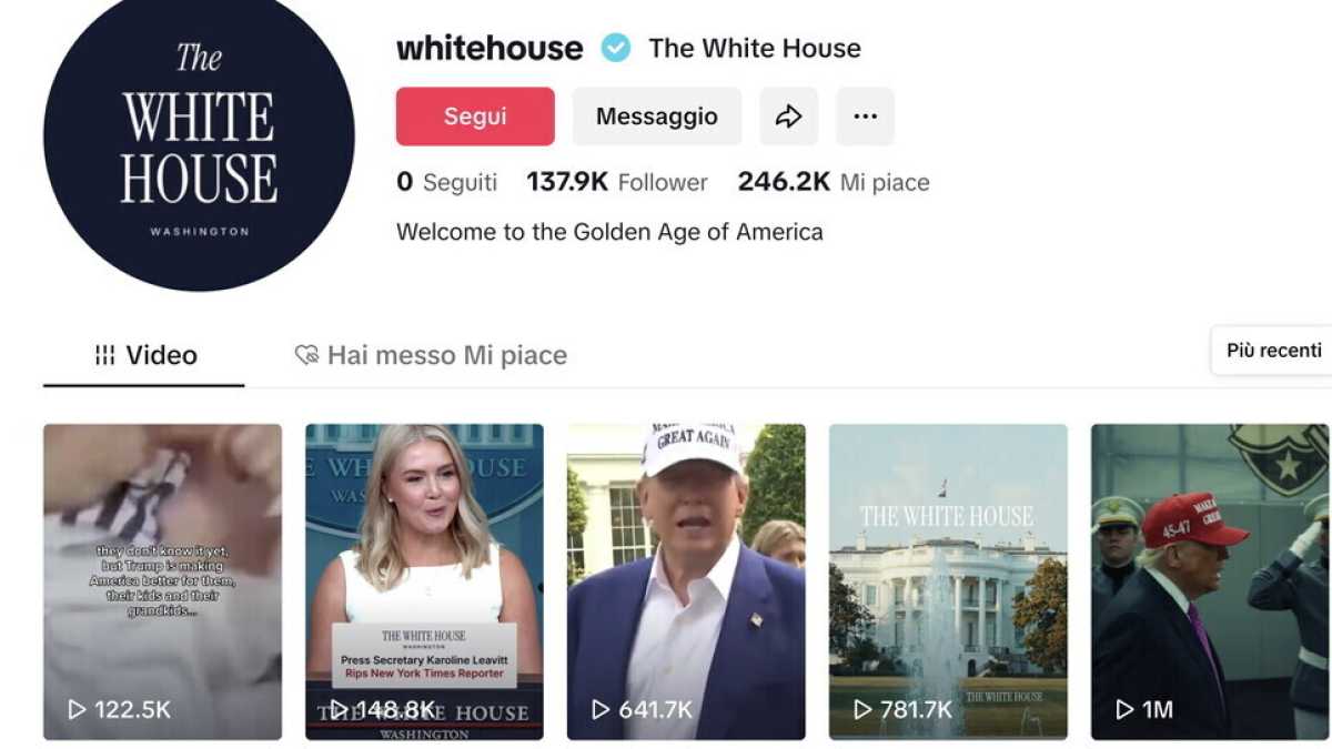 Immagine di Trump lancia l'account della Casa Bianca su TikTok. Tutti i ripensamenti al ban dell'app
