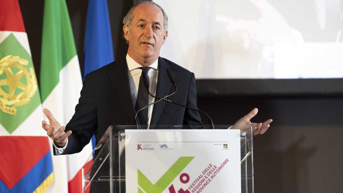 Immagine di Zaia: “Senza affrontare la ‘questione settentrionale’ l’Italia fallisce. Serve l’autonomia differenziata”