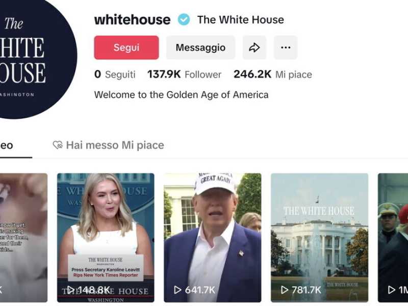Trump lancia l'account della Casa Bianca su TikTok. Tutti i ripensamenti al ban dell'app