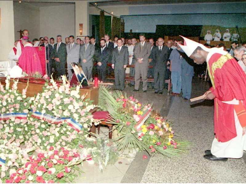 Messa per Pierre Claverie, ucciso nel 1996 (foto ANSA)