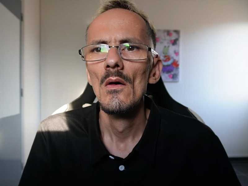 Jean Pormanove (foto ANSA)