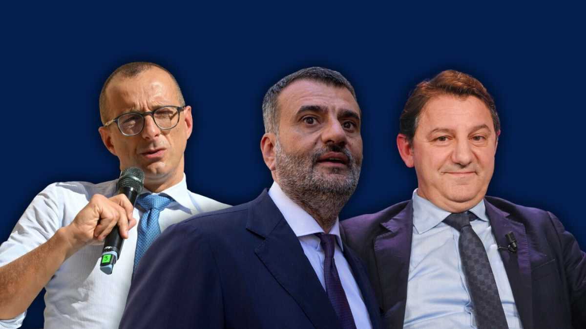 Immagine di Ricci, Tridico e Decaro: i candidati con la valigia. In caso di ko alle regionali torneranno a Bruxelles