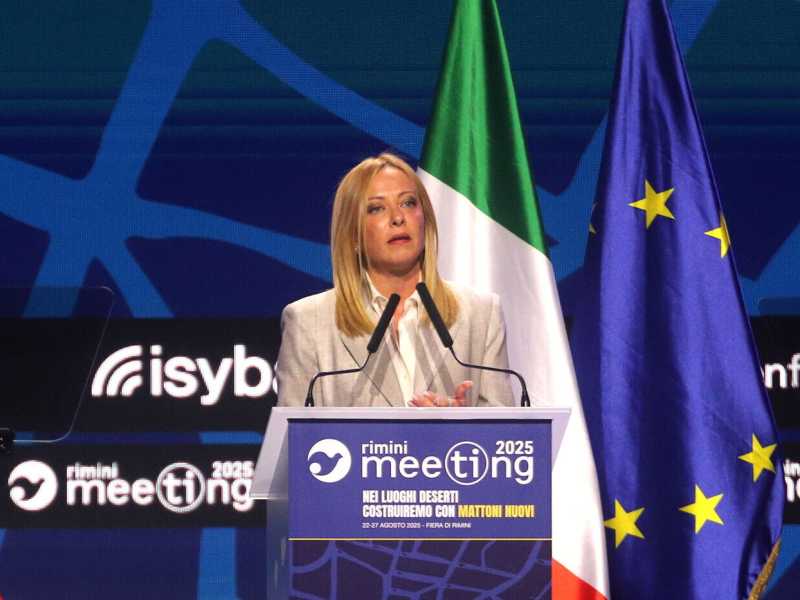 Giorgia Meloni (foto LaPresse)