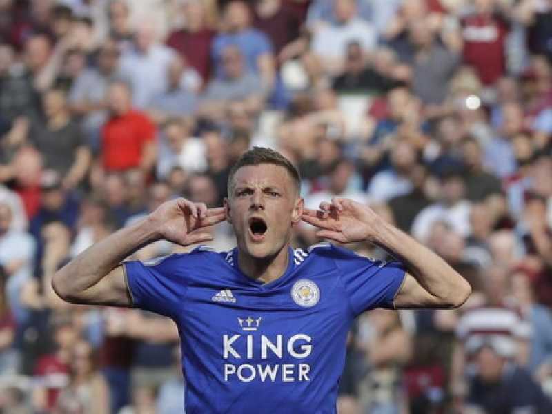 Jamie Vardy (foto Ap, via LaPresse)