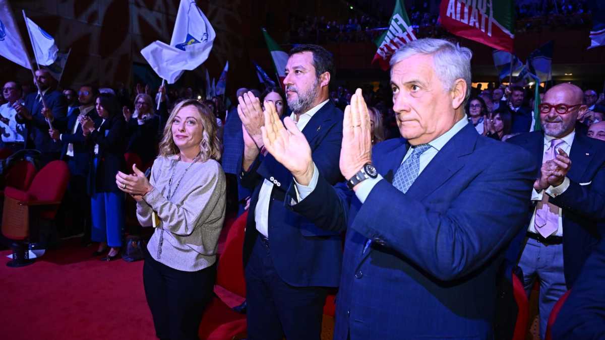 Immagine di Meloni, Salvini e Tajani chiuderanno insieme la campagna elettorale di Acquaroli nelle Marche