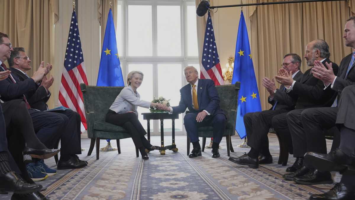 Immagine di L’appeasement costante di Ursula von der Leyen con Trump