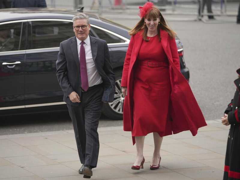 Keir Starmer e Angela Rayner (LaPresse)