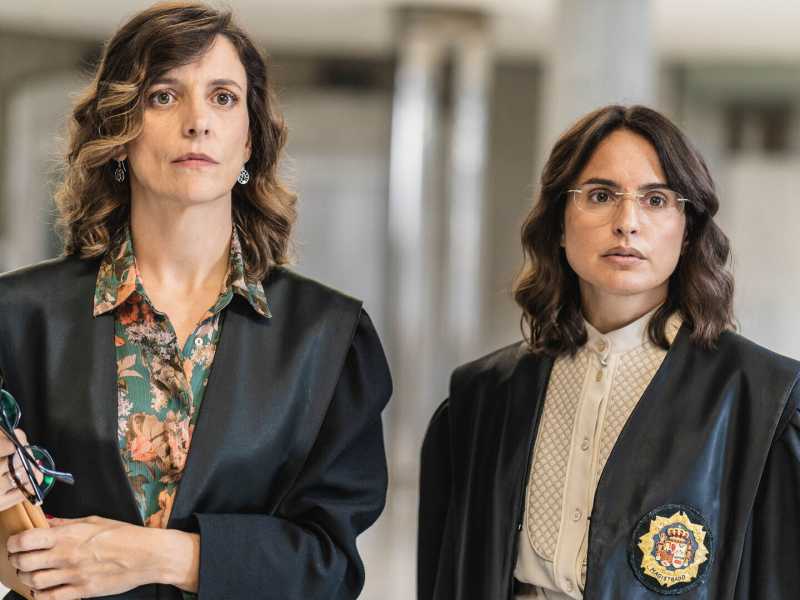 Una scena di "Justicia artificial" (2024) diretto da Simòn Casal 