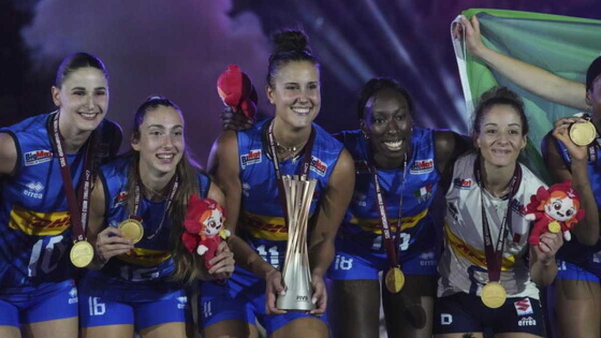 Immagine di L'Italia del volley femminile è campione del mondo