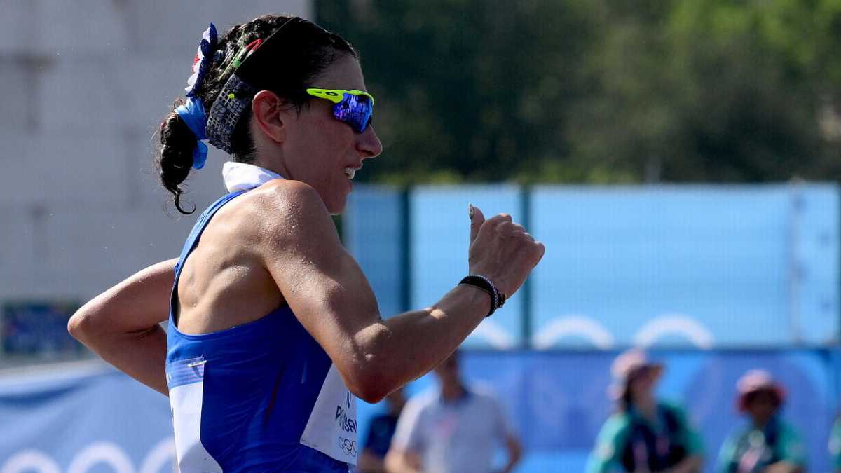 Immagine di Antonella Palmisano in marcia su Tokyo