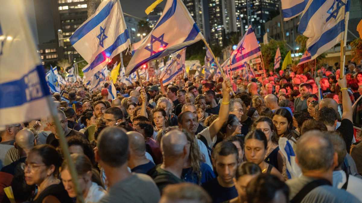 Immagine di Per Israele anche protestare è uno strazio