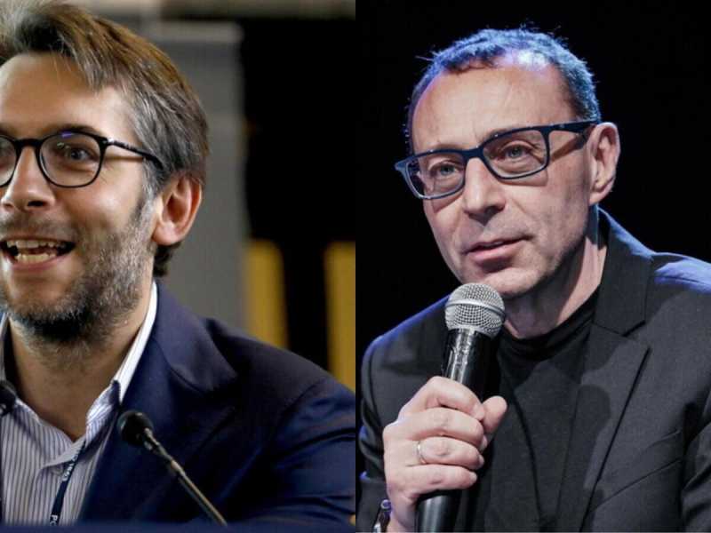 Pierfrancesco Maran e Stefano Esposito (foto Ansa)
