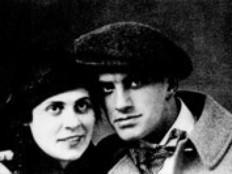 Majakovskij e Lili Brik (foto Olycom)