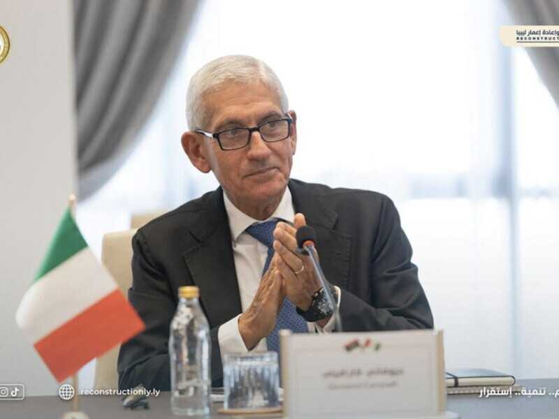 Giovanni Caravelli gioved&igrave; a Bengasi&nbsp;