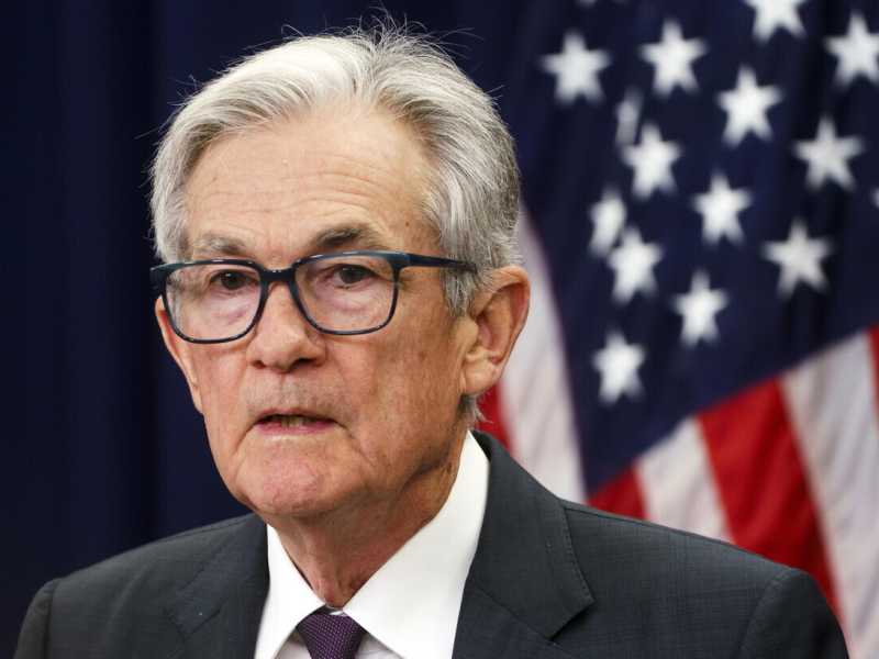 Il presidente della Federal Reserve Jerome Powell (Ansa) <br />