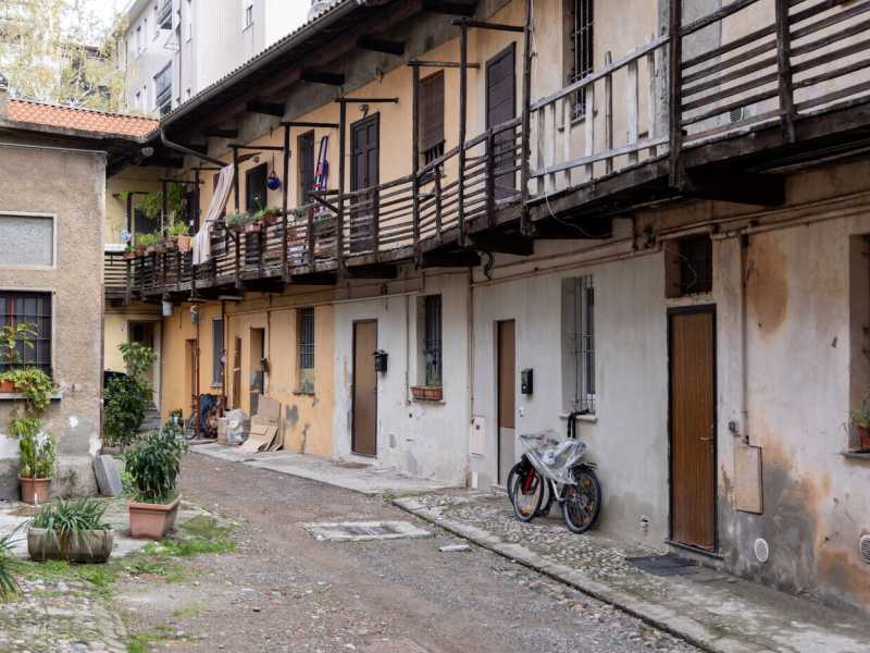 Baggio, Milano (foto LaPresse)