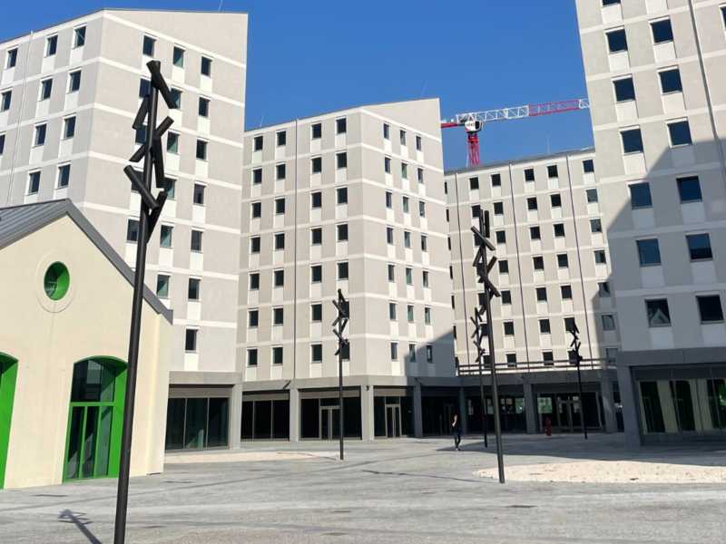 Quattro passi nel Villaggio olimpico di Milano-Cortina 2026