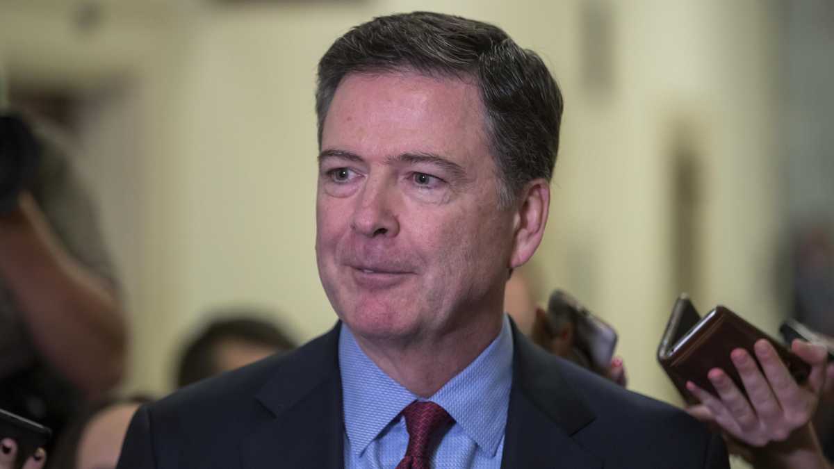 Immagine di James Comey accusato di falsa testimonianza. Una vendetta politica di Donald Trump