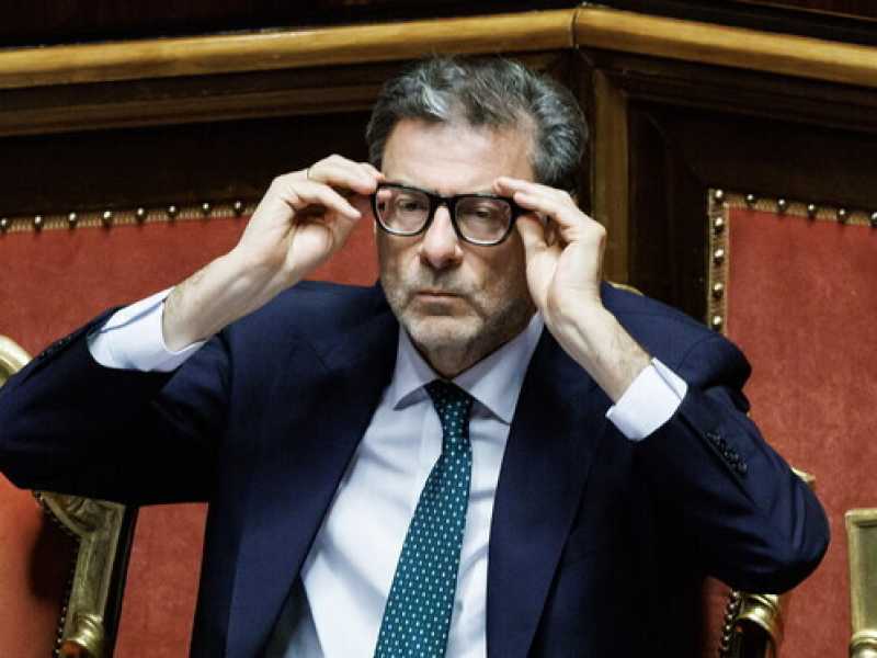 Il ministro Giancarlo Giorgetti (foto LaPresse)