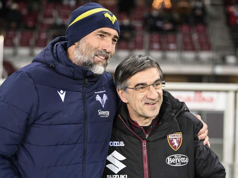 L'ultima sfida tra Tudor e Juric risale alla stagione 2021-2022 (foto LaPresse)