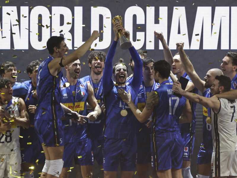 L’Italia della pallavolo è campione del mondo sia con le donne che con gli uomini