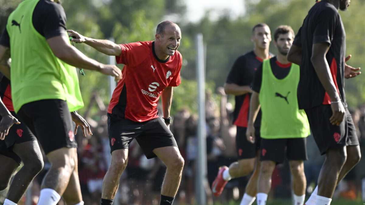 Immagine di Il calcio libero del Milan di Allegri