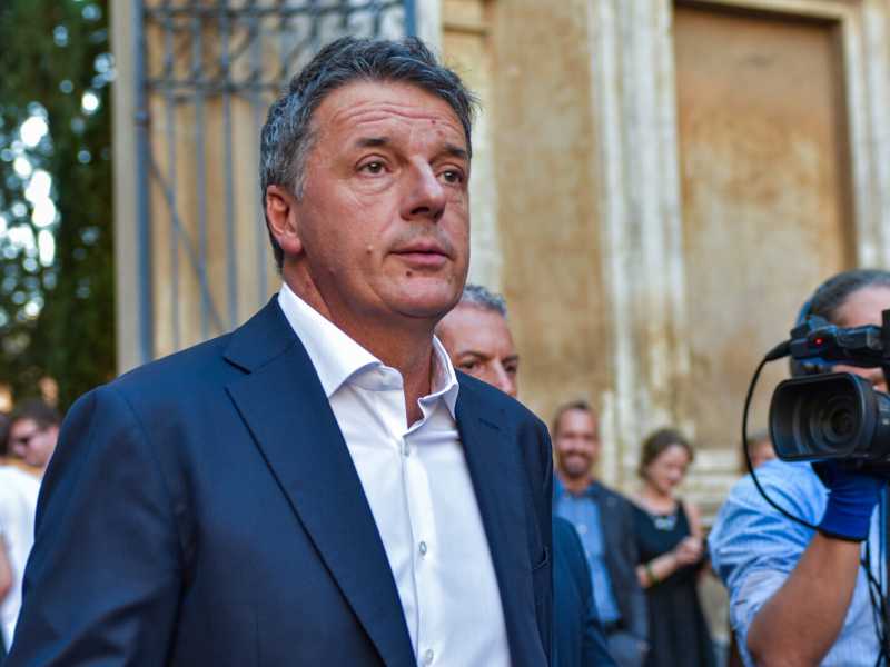 Matteo Renzi, leader di Italia Viva. Dal 3 al 5 ottobre si terrà a Firenze la 13esima edizione della Leopolda (Getty Images) <br />