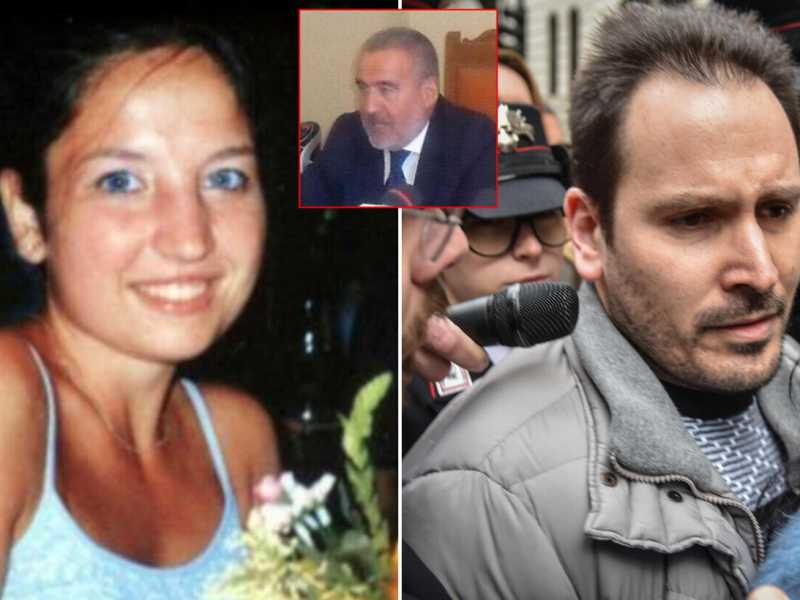 Chiara Poggi (s), Andrea Sempio (d) e l'ex procuratore di Pavia Mario Venditti (Ansa)&nbsp;<br />