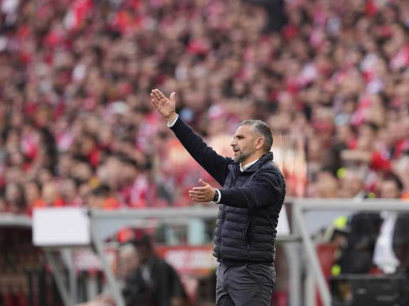 L'allenatore dello Sporting Lisbona, Rui Borges (foto Ap)