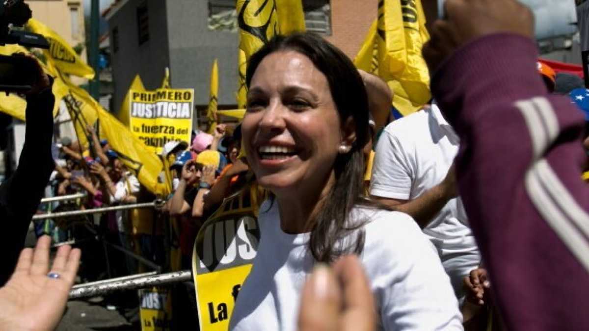 Immagine di Il coraggio di María Corina Machado
