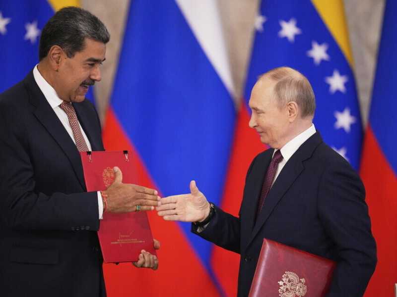 I (tanti) missili di Putin su Kyiv e l’alleanza con il regime venezuelano (ma Trump lo sa?)