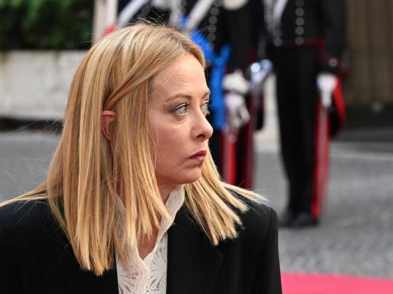 Giorgia Meloni (foto Ansa)
