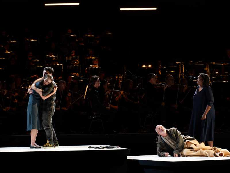 Un momento dell’opera in scena al Teatro Costanzi (foto Fabrizio Sansoni-Teatro dell’Opera di Roma) <br />