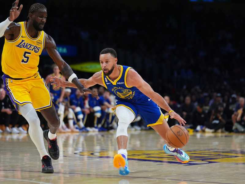 Steph Curry (foto Ap, via LaPresse)