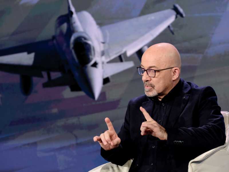 L'ad di Leonardo Roberto Cingolani (foto LaPresse)
