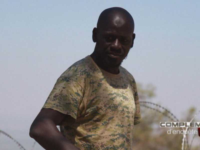 Omar Diaby, aka Omar Omsen, in un fermo immagine di un documentario di France 2