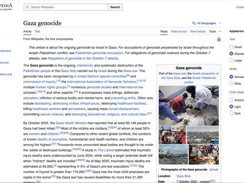 Il fondatore di Wikipedia non vuole diventare il megafono di Hamas