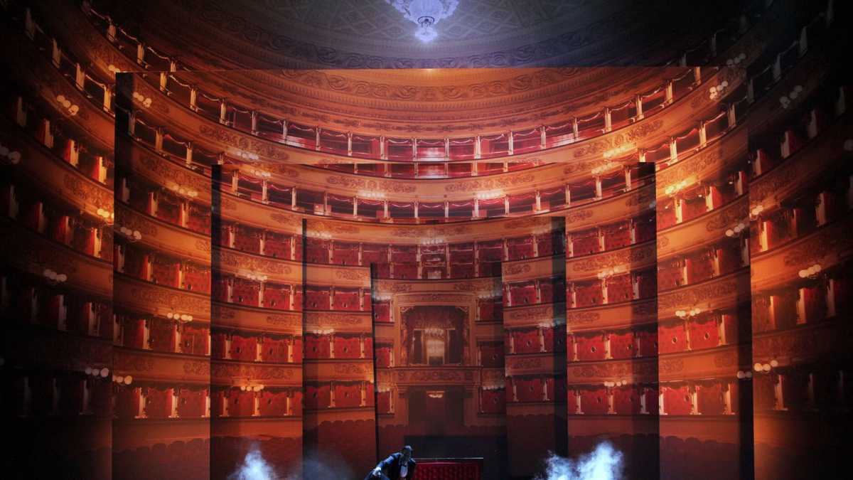 Immagine di Mozart al Grande fratello, con la perfida genialità di Robert Carsen