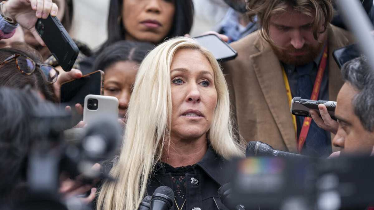 Immagine di La metamorfosi della trumpianissima Marjorie Taylor Green mostra le fratture del mondo Maga