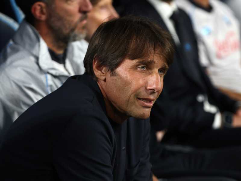 L'allenatore del Napoli, Antonio Conte (foto LaPresse)