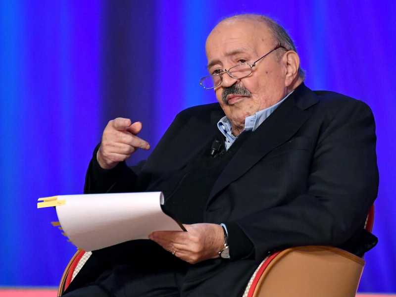 Maurizio Costanzo (foto Ansa)